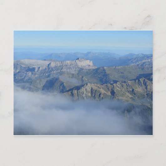 Franse Alpen Briefkaart (Voorkant)