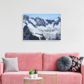 Franse Alpen Canvas Afdruk (Insitu (Woonkamer))