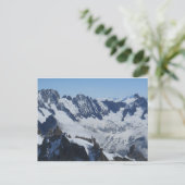 Franse Alpen Chamonix Briefkaart (Staand voorkant)