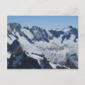 Franse Alpen Chamonix Briefkaart (Voorkant)