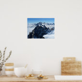 Franse Alpen Chamonix gebied Poster (Keuken)