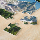  Franse Alpen, Chamonix Mt Blanc Legpuzzel (Zijkant)