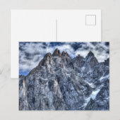 Franse Alpen Chamonix Vista Briefkaart (Voorkant / Achterkant)