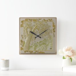 Franse Alpen Golden Shades wandklok
