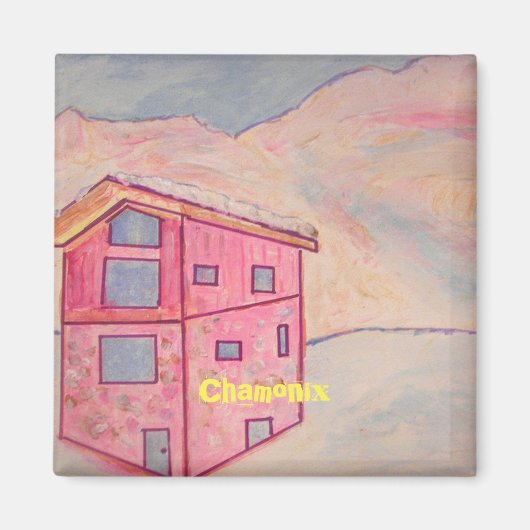 Franse Alpen Magneet (Voorkant)