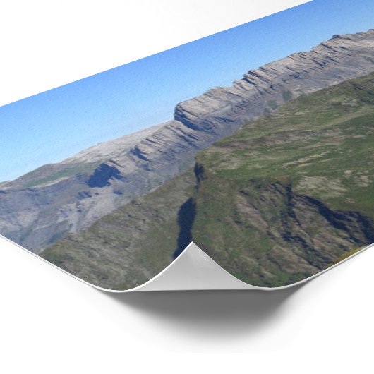 Franse Alpen Poster (Hoek)