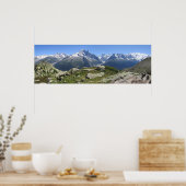 Franse Alpen Poster (Keuken)