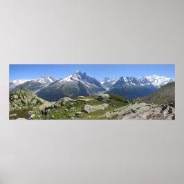 Franse Alpen Poster