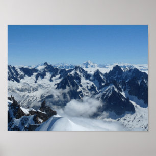 Franse Alpen Poster