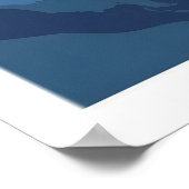 Franse Alpen Skidorp Poster 1 (Hoek)