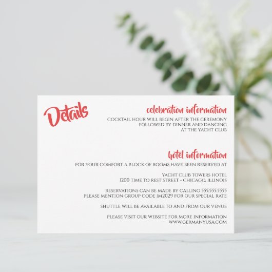 Franse Amerikaanse hartvlaggen Informatiekaartje (Staand voorkant)