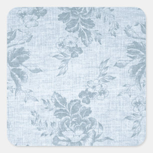 Franse Amour Vierkante Sticker