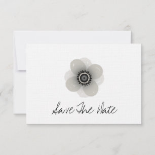 Franse Anemone Wedding Save the Date