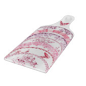 Franse Antiek Borden | RED BUTTERFLY Board Snijplank (Hoek)