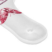 Franse Antiek Borden | RED BUTTERFLY Board Snijplank (Hoek)