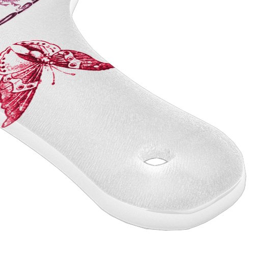 Franse Antiek Borden | RED BUTTERFLY Board Snijplank (Hoek)