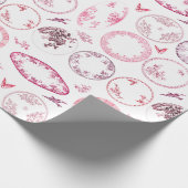 Franse Antiek Borden | ROOD inpakpapier (Hoek)