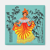 Franse Antillen Magneet (Voorkant)