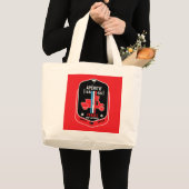Franse Aperitiefdranken Grote Tote Bag (Voorkant (product))