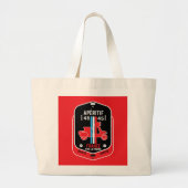 Franse Aperitif-Drinken Grote Tote Bag (Voorkant)