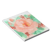 Franse aquarelroos notitieblok (Schuin)