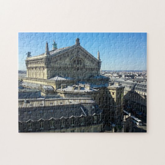 Franse architectuur Parijs Legpuzzel (Horizontaal)