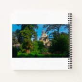 Franse architectuurkathedraal-Natuur Notitieboek (Achterkant)