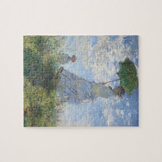  Franse Art Claude Monet Moeder en Zoon Legpuzzel (Horizontaal)