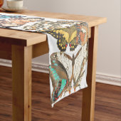 Franse Art Nouveau Butterflies Table Runner Lange Tafelloper (Voorbeeld)