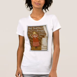 Franse Art Nouveau Tandpasta Reclame T-shirt