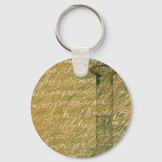 Franse Art Sleutelhanger #1 (Voorkant)