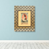 Franse artiest Willette-expositie Canvas Afdruk (Insitu (Houten vloer))