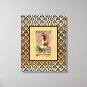 Franse artiest Willette-expositie Canvas Afdruk (Voorkant)