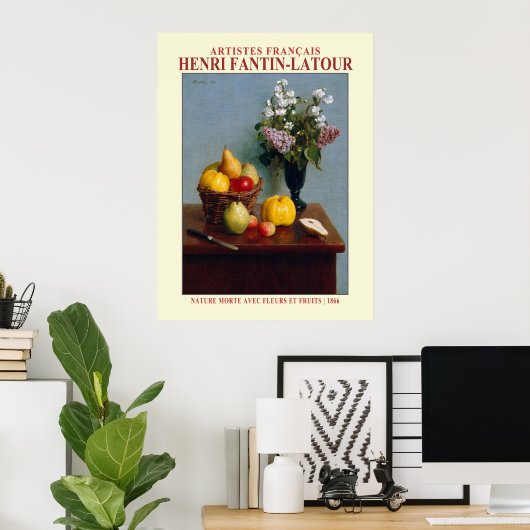 Franse artiesten EP nr. 1 Poster (Thuiskantoor)