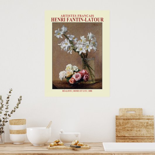 Franse artiesten EP nr. 2 Poster (Keuken)