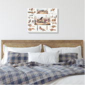 Franse artillerie uit de veertiende en vijftiende canvas afdruk (Insitu (Slaapkamer))