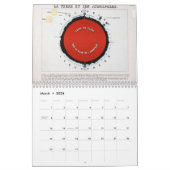 Franse astronomiekalender kalender (Mar 2026)