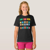 Franse Autisme AAC Wijzende Communicatie 02 T-shirt (Voorkant volledig)