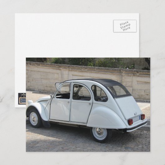  Franse auto Briefkaart (Voorkant / Achterkant)