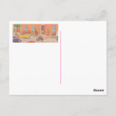 Franse  auto briefkaart (Achterkant)