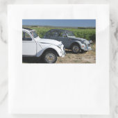  Franse auto Rechthoekige Sticker (Tas)