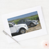  Franse auto Rechthoekige Sticker (Envelop)