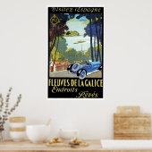 Franse auto's poster (Keuken)