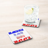 Franse Baby Kinder Hakuna Matata.png Onderzetter (Rechterzijde)