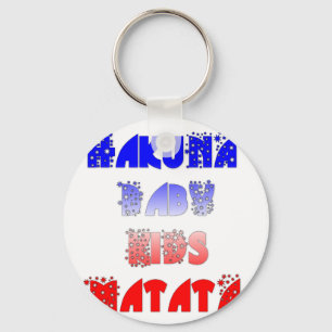 Franse Baby Kinder Hakuna Matata.png Sleutelhanger