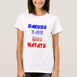 Franse Baby Kinder Hakuna Matata.png T-shirt