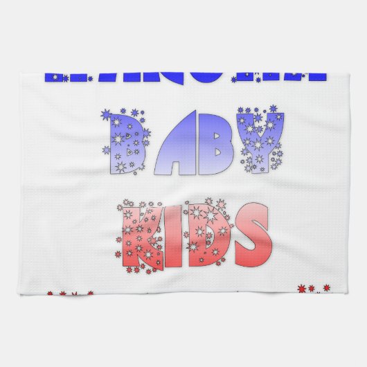 Franse Baby Kinder Hakuna Matata.png Theedoek (Horizontaal)