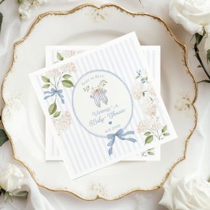 Franse babyshowers decoratie voor de babykamer servet