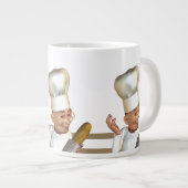 Franse Baker Grote Koffiekop (Voorkant rechts)