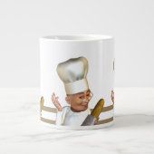 Franse Baker Grote Koffiekop (Voorkant)